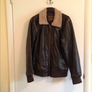Arizona Leather Bomber Jacket